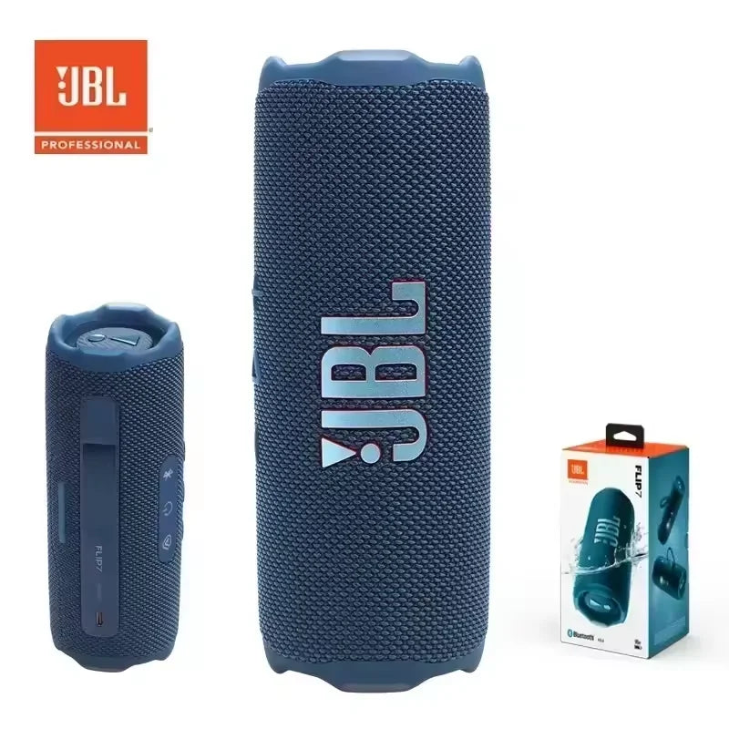 JBL Flip 7 Waterproof Bluetooth Speaker - Mini HiFi Stereo Sound System with Powerful Bass IP68 Wireless Portable