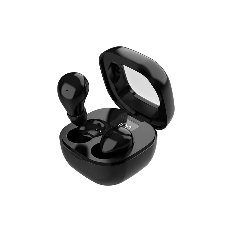 Mini Headphones Invisible Bluetooth 5.3 Earphones TWS Wireless in-ear Headsets HIFI Stereo Noise Reduction Earbuds For iPhone