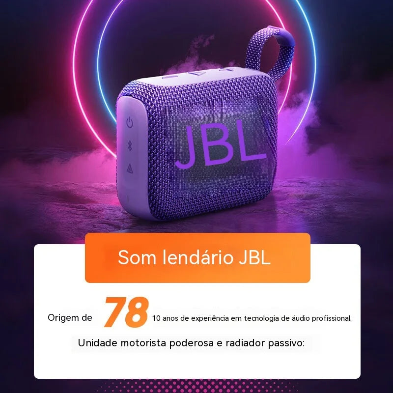 JBL GO4 Speaker with Enhanced Sound Quality, Stereo Effects, and Great Performance for Pop, Rock, and Light Music