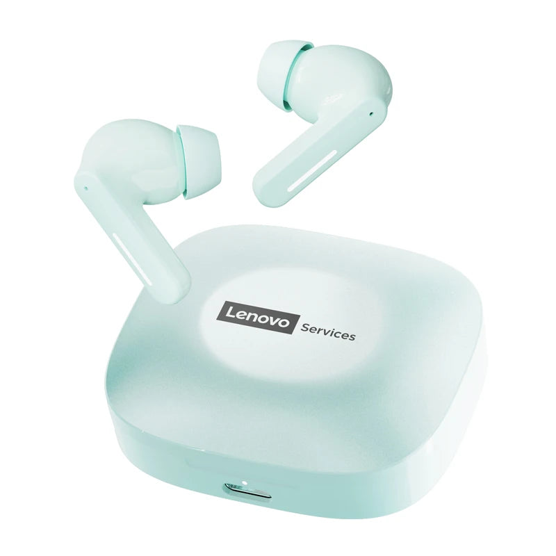 New Lenovo LE209 Wireless Bluetooth Earphone ANC Noise Reduction HiFi Music Bluetooth Headphone 30H Battery Life Gaming Headset
