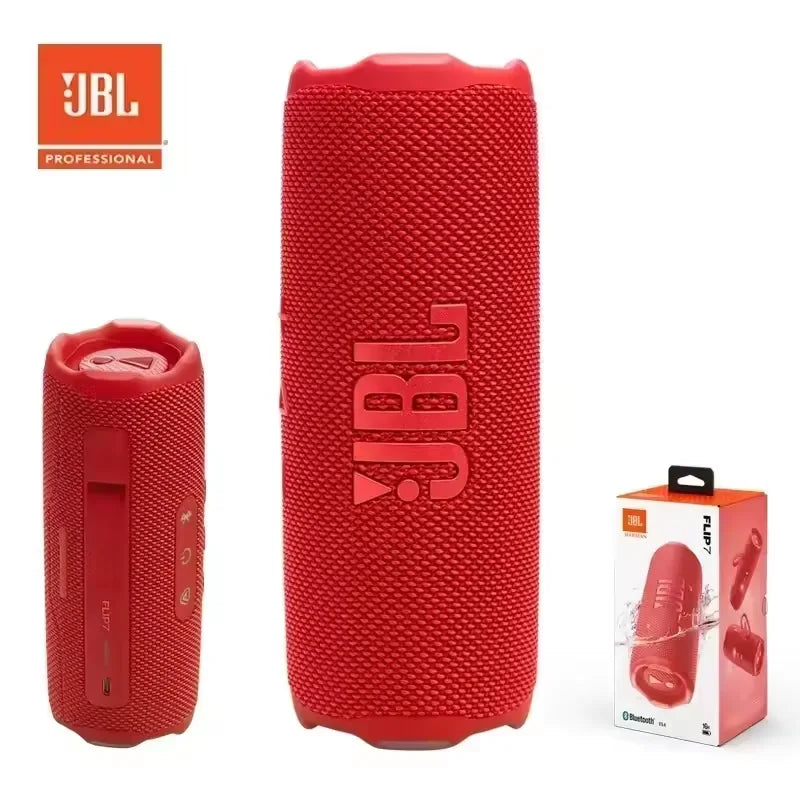 JBL Flip 7 Waterproof Bluetooth Speaker - Mini HiFi Stereo Sound System with Powerful Bass IP68 Wireless Portable