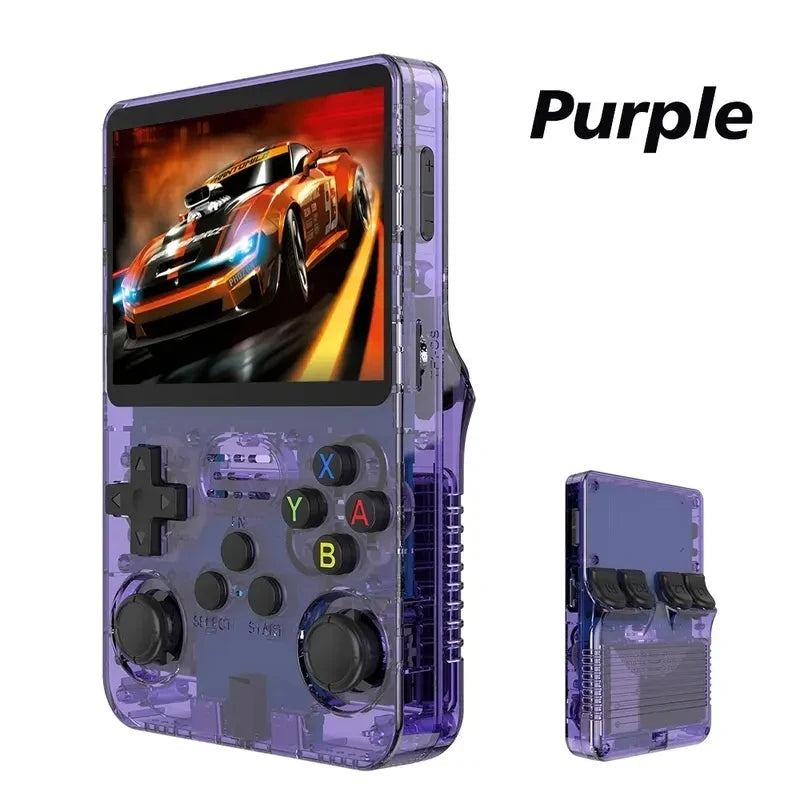 ARKOS R36S Retro Handheld Game Console Linux System 3.5-inch IPS Screen Video Player 64GB/128GB Portable Handheld Game Console