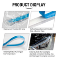 Luz de Sinalização para Carro, Faixa de LED, Acessórios para Carros, Decoração Automotiva