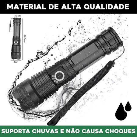 Lanterna Super Potente P50 Tática