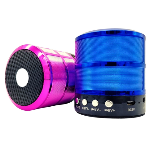 Caixa de Som 887 Mini Caixinha Bluetooth Portatil Usb